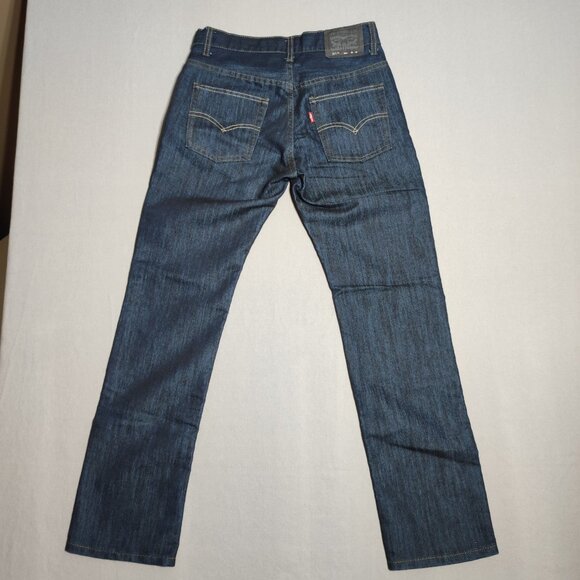 Levi's 511 jeans men's junior size 16 reg W28/L28 iron blue colour slim fit - Picture 3 of 12